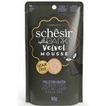 Schesir Cat After Dark Velv.Mousse kuře kachn 80 g – Sleviste.cz