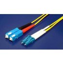 Digitus Fiber Optic Patch Cord, LC-SC, SM 09/125 µ, Duplex, 2m