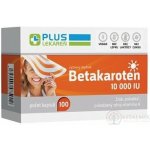 Plus Lékárna Betakaroten 10 000 IU 100 kapslí – Hledejceny.cz