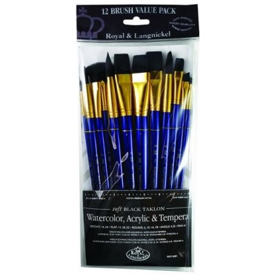 Štětce Royal & Langnickel - 12 dílný set – Zbozi.Blesk.cz