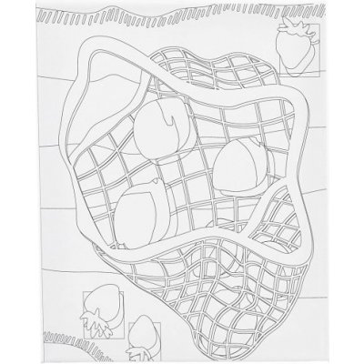 Creative Malířské plátno s předtiskem 24x30 cm OVOCE – Hledejceny.cz