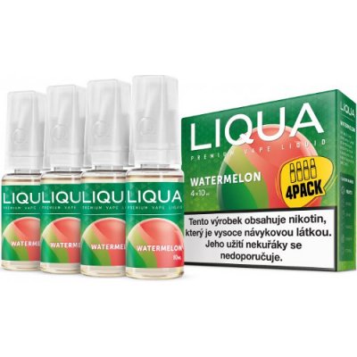 Ritchy Liqua Elements Watermelon 4 x 10 ml 12 mg – Zboží Mobilmania