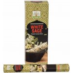 Sanu Babu Vonné tyčinky Namaste India White Sage 22 cm 20 ks – Hledejceny.cz