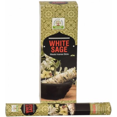 Sanu Babu Vonné tyčinky Namaste India White Sage 22 cm 20 ks – Hledejceny.cz