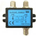 IVO I014-P slučovač VHF/UHF 1x DC průchozí přes UHF vstup – Zboží Živě
