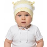 ESITO Kojenecká čepice s růžky hvězdička žlutá – Zboží Dáma