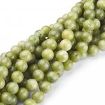 Jadeit 8mm šňůra (46 - 48 korálků) – Sleviste.cz