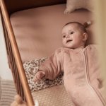 Jollein Spací pytel 2v1 Velvet Wild Rose – Hledejceny.cz