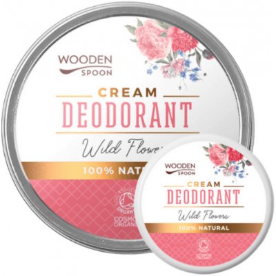 Wooden Spoon Wild flowers přírodní krémový deodorant 15 ml – Hledejceny.cz