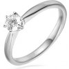 Prsteny iZlato Forever Diamantový prsten z bílého zlata Solitaire IZBR260AA