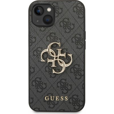 Guess Ochranný kryt pro iPhone 14 - Guess, 4G Logo Back Gray – Zboží Mobilmania