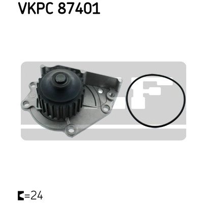 Vodní čerpadlo, chlazení motoru SKF VKPC 87401 (VKPC87401)