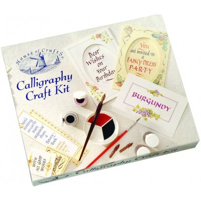 House of Crafts HC180 Calligraphy Craft Kit kaligrafická sada – Zbozi.Blesk.cz