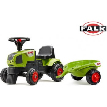 Falk Traktor Claas s volantem a valníkem