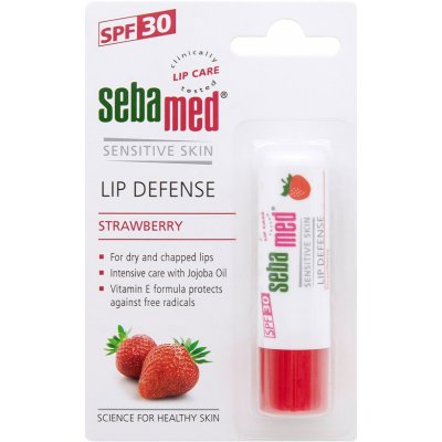 Sebamed Balzám na rty SPF30 Jahoda 4,8 g – Zboží Mobilmania