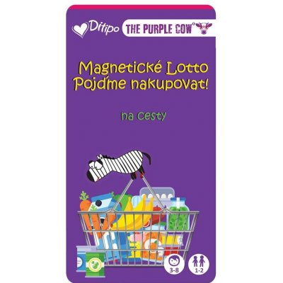 Magnetická hra Lotto Pojďme nakupovat – Zboží Dáma