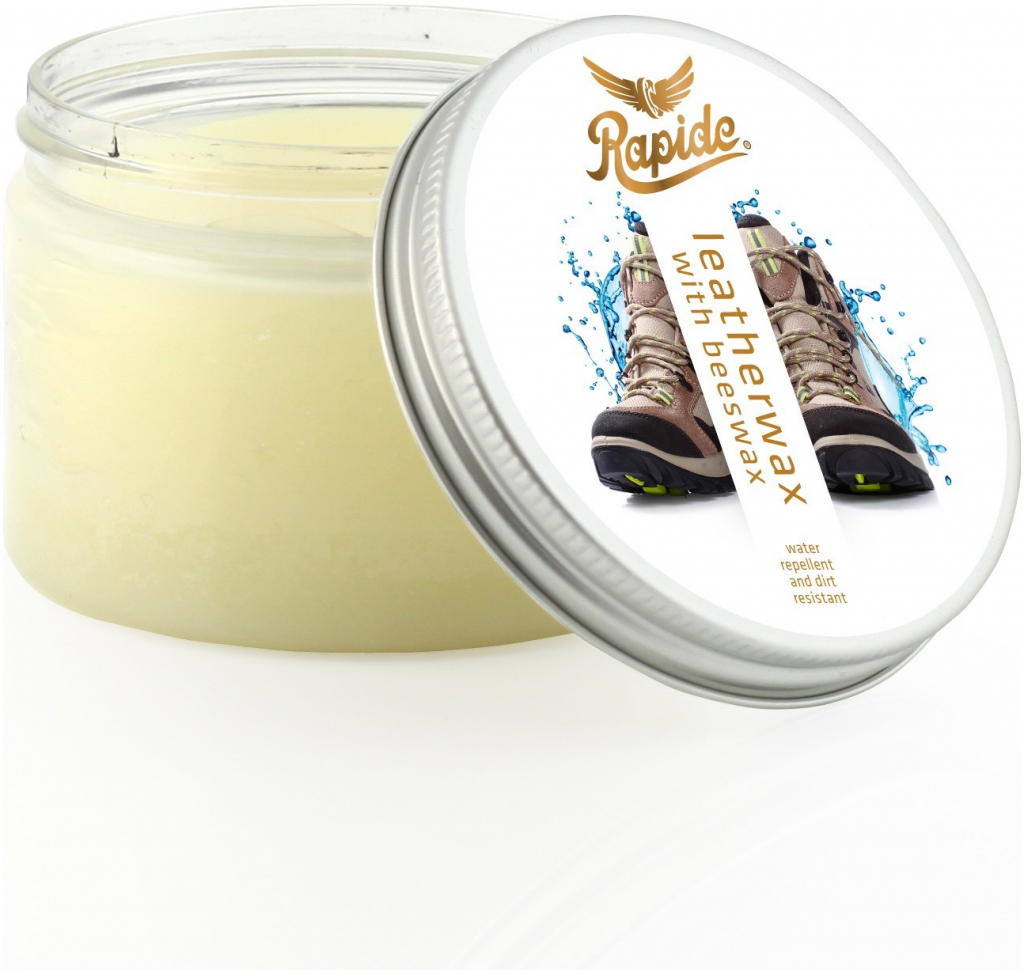 Rapide Leatherwax Včelí a karnaubský vosk na kůži bezbarvý 150 ml od 219 Kč  - Heureka.cz