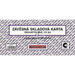 Baloušek Tisk ET470 Závěsná skladová karta, oboustranná – Zboží Dáma