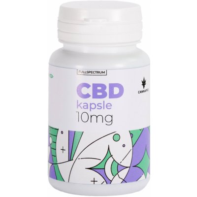Cannapio CBD konopné kapsle fullspektrum 10 mg 30 kapslí