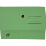HIT Office A4 Papírové odkládací kapsy na dokumenty zelené 20 ks – Zboží Mobilmania