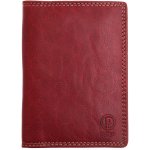 Poyem Kožené pouzdro na doklady 5226 červená – Zboží Živě