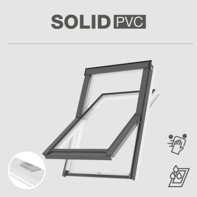 RoofLite Solid PVC 55 x 78 cm