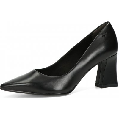 Tamaris dámské kožené lodičky - černé – Sleviste.cz