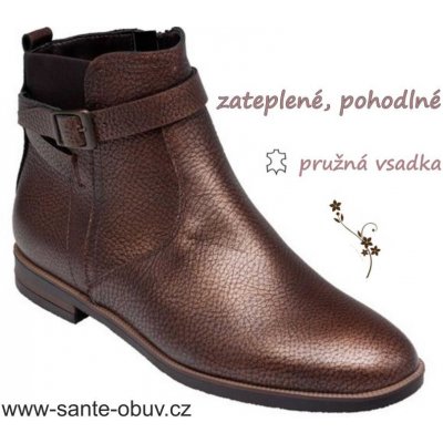 Santé VF/L324 vycházková obuv bronz
