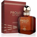 Fragrance World Proud Of You Amber parfémovaná voda unisex 100 ml – Hledejceny.cz