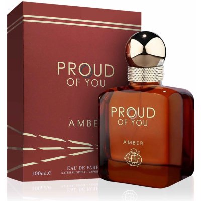 Fragrance World Proud Of You Amber parfémovaná voda unisex 100 ml – Hledejceny.cz
