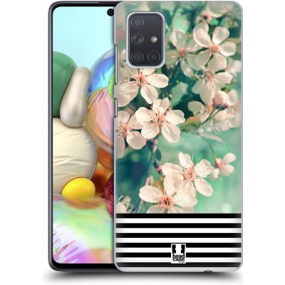 Pouzdro Head Case Samsung Galaxy A71 MIX FLORAL STRIPES – Zboží Mobilmania