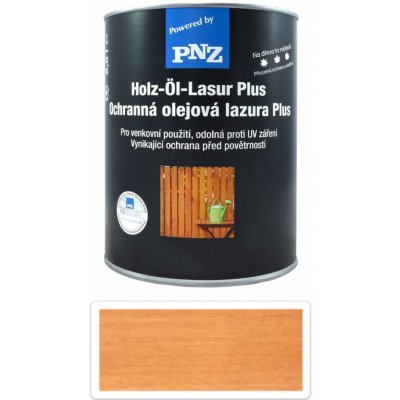 PNZ ochranná olejová lazura Plus 2,5 l modřín
