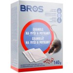 Bros Granule na myši a potkany 7 x 20 g 1630 – HobbyKompas.cz
