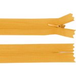 Spirálový zip skrytý No 3 délka 40 cm dederon, malé, 123 hořčicová – Hledejceny.cz