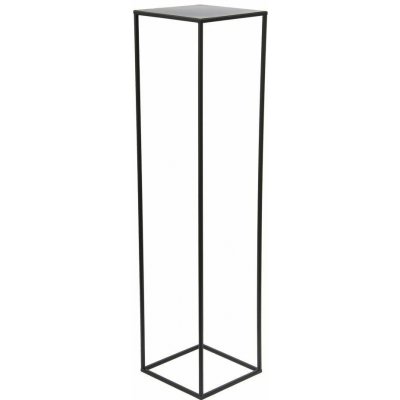HowHomely Stojan na květiny 100 cm- ČERNÝ – Hledejceny.cz