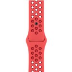 Apple Watch 45mm zářivěkarmínovo/Gym Red Nike sportovní řemínek MPHA3ZM/A – Zboží Mobilmania