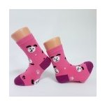 Dětské ponožky z bambusové viskózy ALÍK || světle růžová – Sleviste.cz