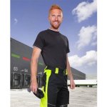 Ardon H6401 NEON kalhoty do pasu černo-žluté – Zboží Dáma