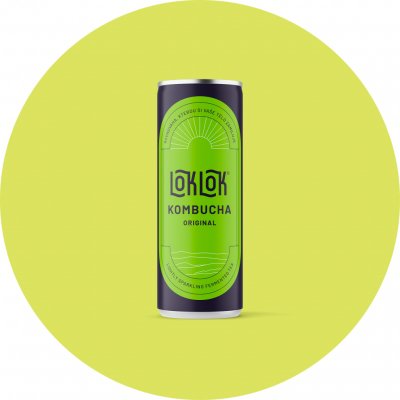 Loklok Kombucha original 250 ml – Zboží Dáma