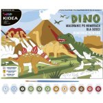 Paper Design Dinosauři Malování podle čísel na plátno 20 x 30 cm – Sleviste.cz
