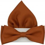 Quentino pánský matný s kapesníčkem PMSK39M cihlový – Zboží Dáma