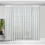 ZÁCLONA KELLY NA PÁSCE 300 X 250 CM BÍLÁ – Hledejceny.cz