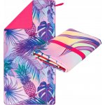 Nils Camp Ručník z mikrovlákna NCR14 ananas 160 x 80 cm – Zboží Dáma