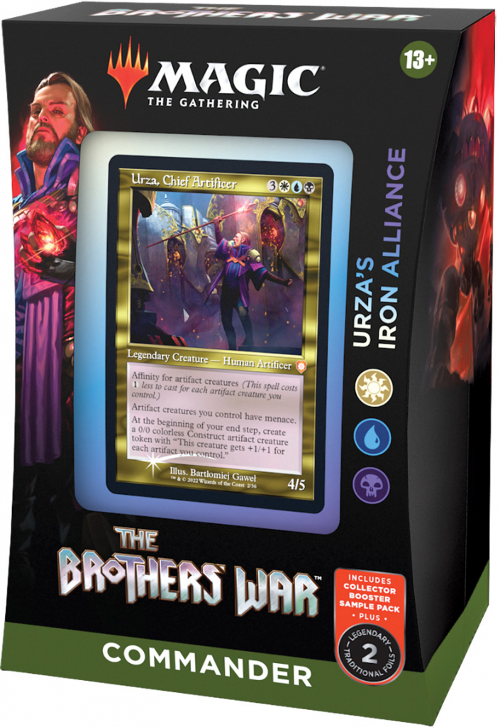 Wizards of the Coast Magic The Gathering: The Brothers War Commander Deck Urza’s Iron Alliance