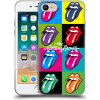 Pouzdro a kryt na mobilní telefon Apple Pouzdro HEAD CASE Apple iPhone 7 The Rolling Stones - Pop Art Vyplazené Jazyky