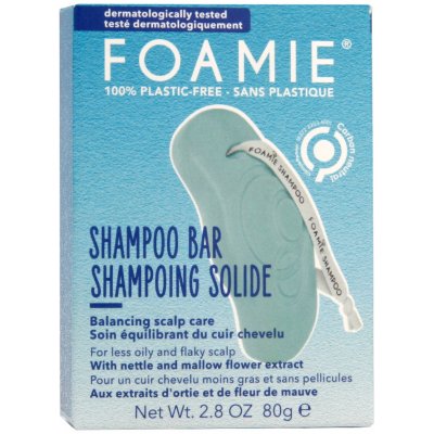 Foamie Shampoo Bar Hair-Life-Balance Nettle and Mallow Flower Extract 80 g – Zboží Mobilmania