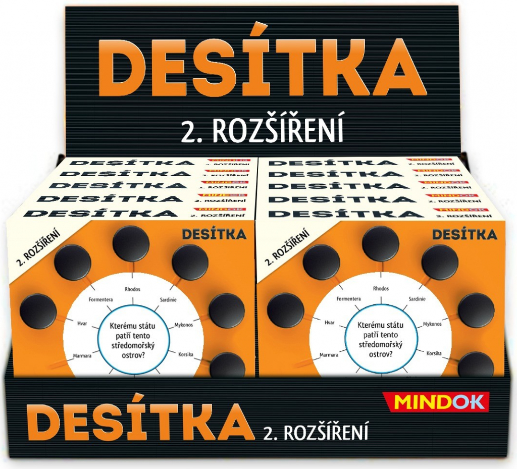 Mindok Desítka: 1. rozšíření display 12 ks