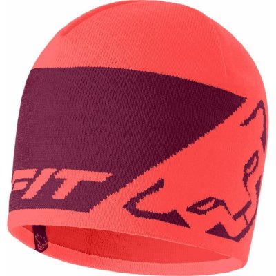 Dynafit Leopard Logo Beanie hot coral 22/23