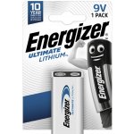 Energizer Ultimate LITHIUM 9V 1ks 7638900332872 – Hledejceny.cz