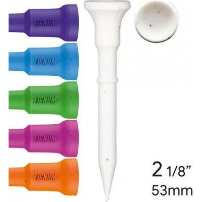 Lignum Tee 53 mm 16 ks mix neon – Zboží Dáma